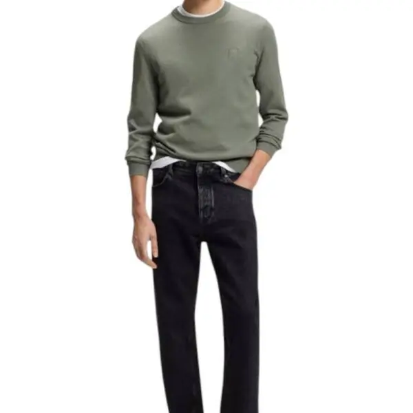 Boss - Ανδρικό Πουλόβερ Kanovanos 50527583-076 Λαδί 50527583-076