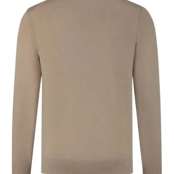 Boss - Ανδρικό Πουλόβερ Kanovanos 50527583-346 Καφέ Ανοιχτό 50527583-346