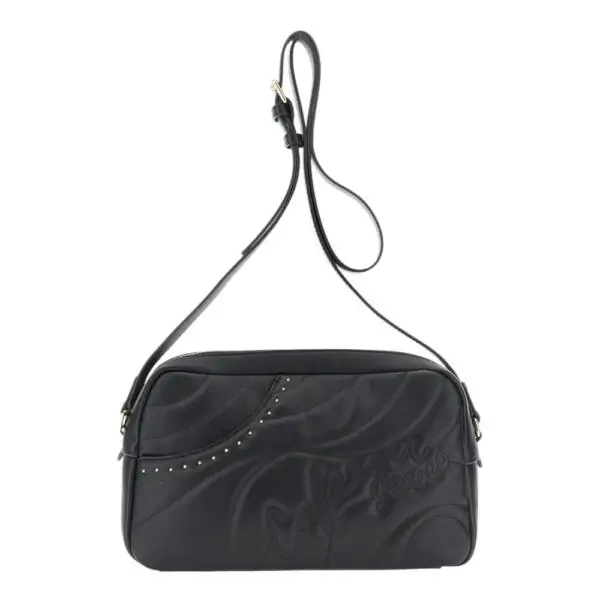 CafeNoir - Γυναικεία Τσάντα Ώμου Camera Bag CJ0903-001 Μαύρο