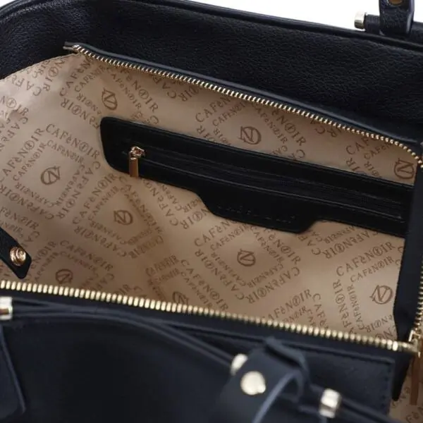 CafeNoir - Γυναικεία Τσάντα Ώμου MA0802-001 Μαύρο MA0802-001