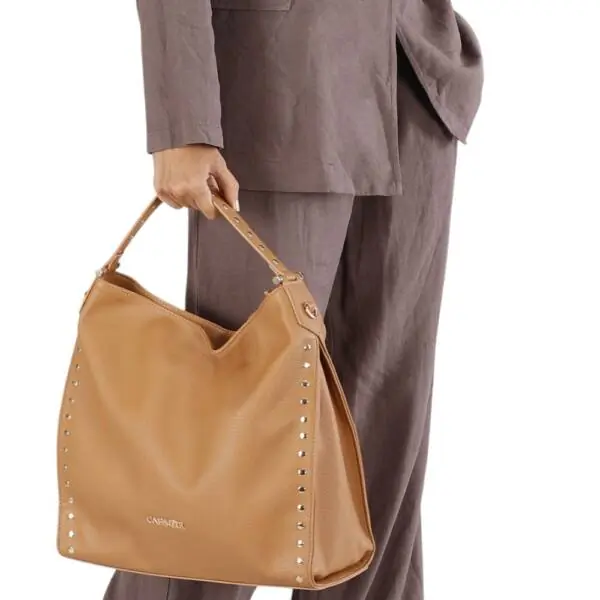 CafeNoir - Γυναικεία Τσάντα Ώμου MA0803-032 Καφέ MA0803-032