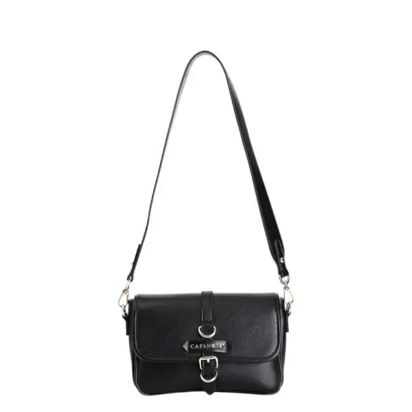 CafeNoir - Γυναικεία Τσάντα Ώμου MD0811-001 Μαύρο
