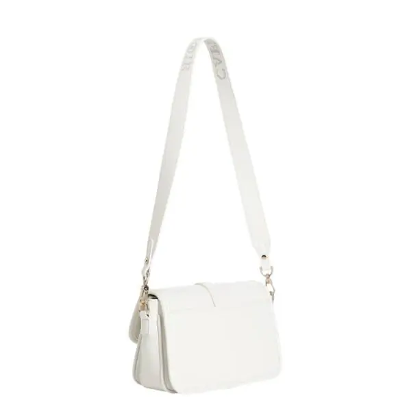 CafeNoir - Γυναικεία Τσάντα Ώμου MD0811-W001 Λευκό MD0811-W001