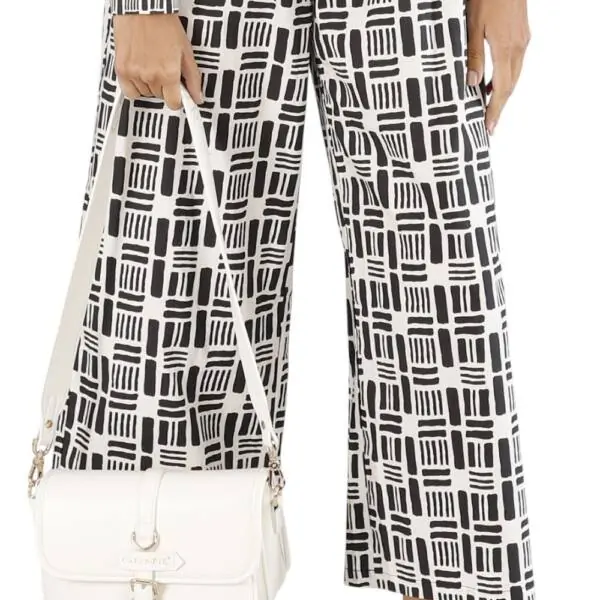 CafeNoir - Γυναικεία Τσάντα Ώμου MD0811-W001 Λευκό MD0811-W001