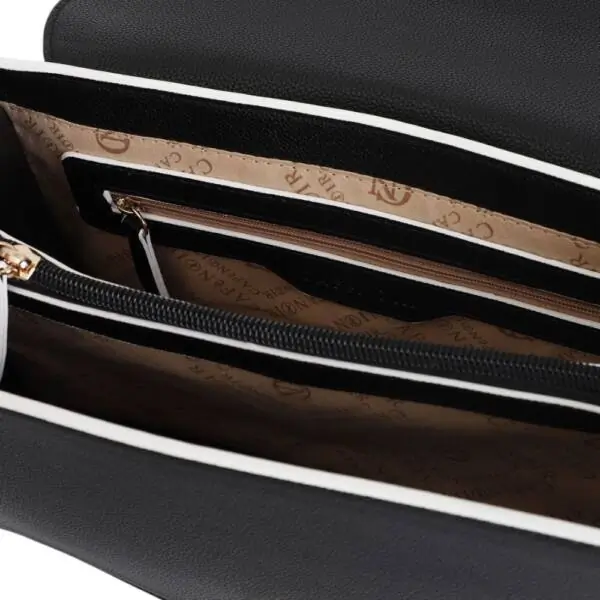 CafeNoir - Γυναικεία Τσάντα Ώμου NE0808-001 Μαύρο NE0808-001