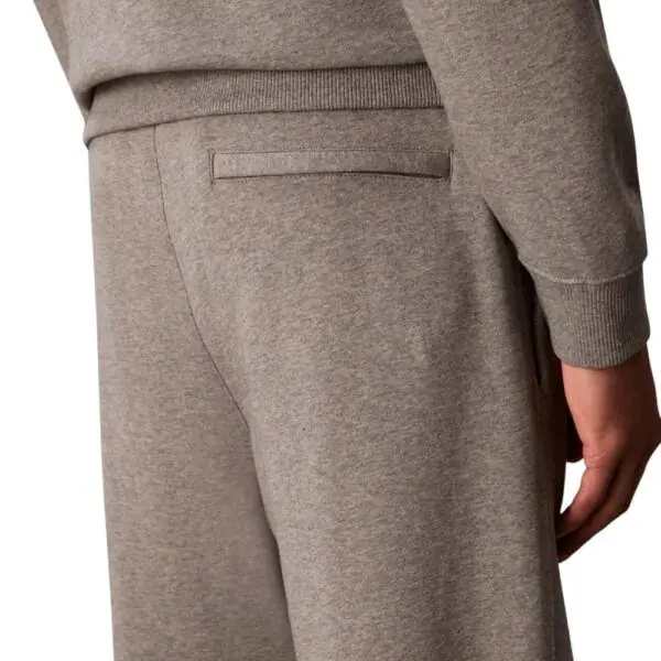 Calvin Klein - Ανδρικό Παντελόνι Φόρμας Eu 350Terry Monogram Regular Fit LV04RD241G-P7E Γκρι LV04RD241G-P7E