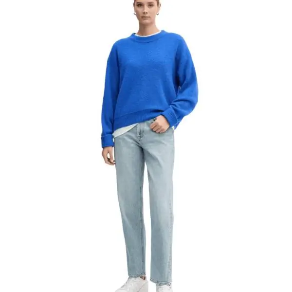 Calvin Klein - Γυναικείο Παντελόνι Jean High Rise Taper LV047E732G-3UN Μπλε Ανοιχτό LV047E732G-3UN