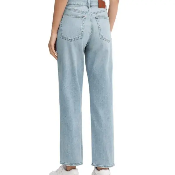 Calvin Klein - Γυναικείο Παντελόνι Jean High Rise Taper LV047E732G-3UN Μπλε Ανοιχτό LV047E732G-3UN