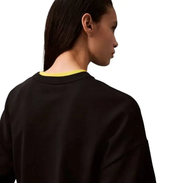 Calvin Klein - Γυναικείο Φούτερ Cotton Terry LV047B236G-UB1 Μαύρο LV047B236G-UB1