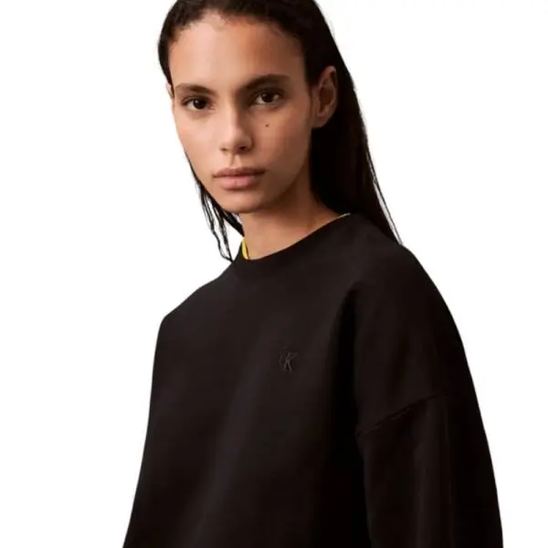 Calvin Klein - Γυναικείο Φούτερ Cotton Terry LV047B236G-UB1 Μαύρο