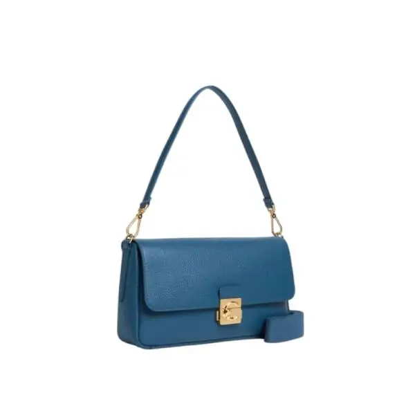 Coccinelle - Γυναικεία τσάντα C-Me Lock Large E1U4K120101-B27 Σκούρο Μπλε E1U4K120101-B27