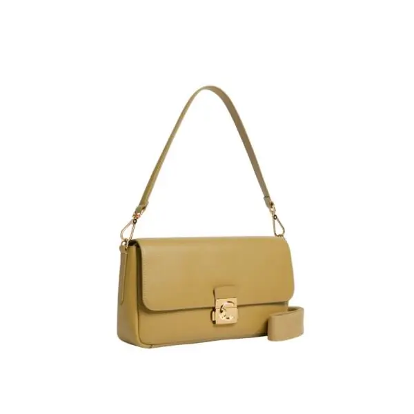 Coccinelle - Γυναικεία τσάντα C-Me Lock Large E1U4K120101-G43 Πράσινο Ανοιχτό E1U4K120101-G43