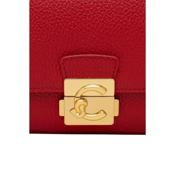 Coccinelle - Γυναικεία τσάντα C-Me Lock Medium E1U4K120201-R02 Κόκκινο E1U4K120201-R02