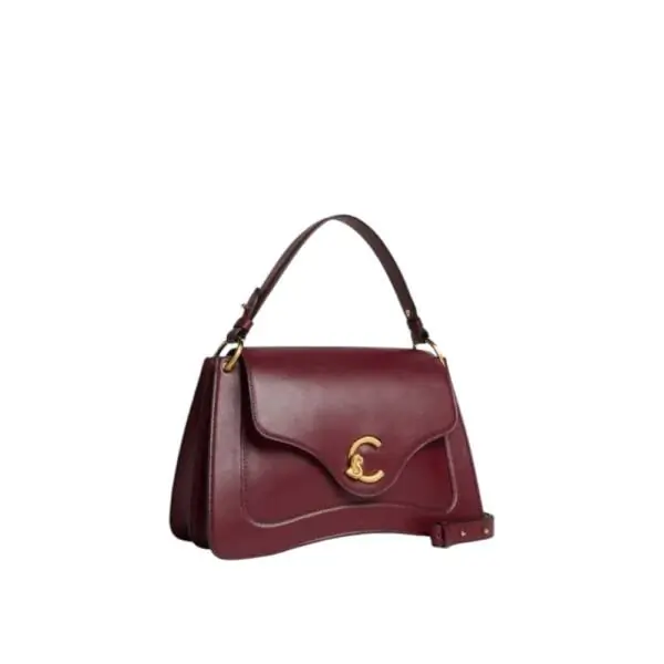 Coccinelle - Γυναικεία τσάντα C-Me Medium E1SSK180101-R52 Μπορντό E1SSK180101-R52
