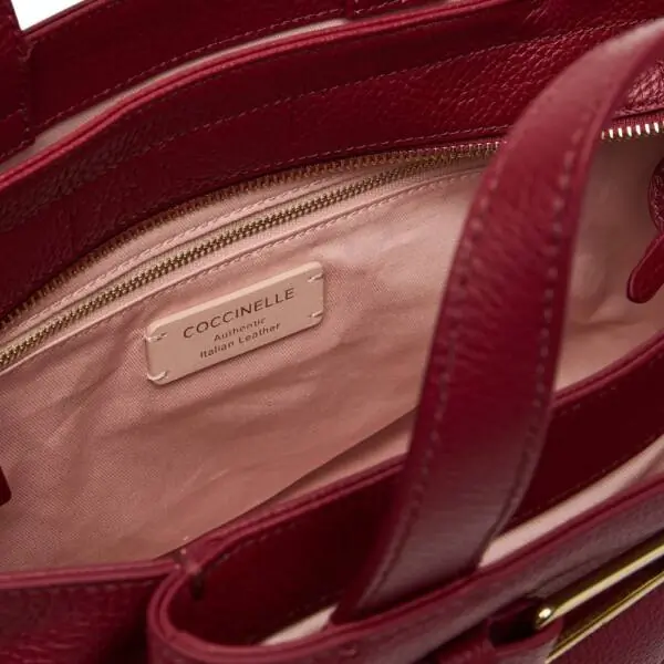 Coccinelle - Γυναικεία τσάντα Malory Small E1R1K180101-R52 Μπορντό E1R1K180101-R52