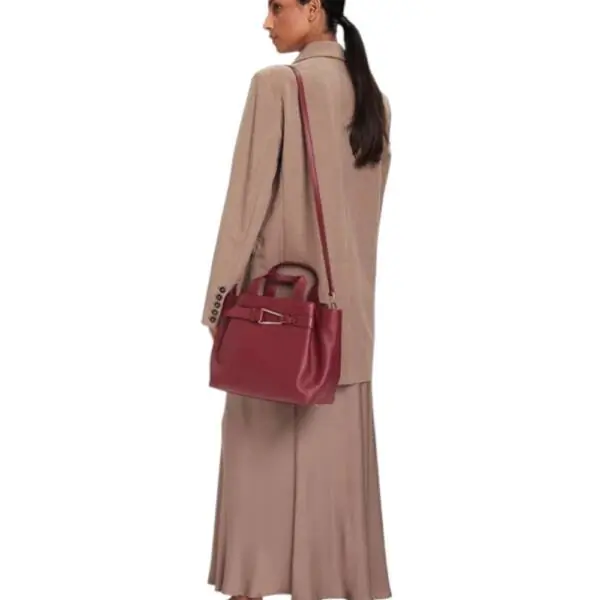 Coccinelle - Γυναικεία τσάντα Malory Small E1R1K180101-R52 Μπορντό E1R1K180101-R52