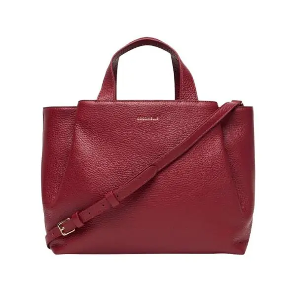 Coccinelle - Γυναικεία τσάντα Malory Small E1R1K180101-R52 Μπορντό E1R1K180101-R52