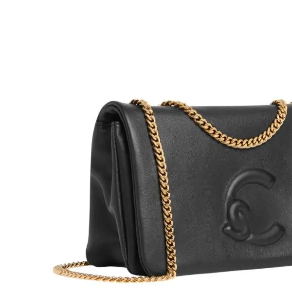 Coccinelle - Γυναικεία τσάντα Ώμου Dulse Mini E5SS5520101-001 Μαύρο E5SS5520101-001