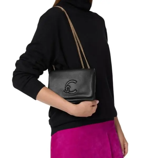 Coccinelle - Γυναικεία τσάντα Ώμου Dulse Mini E5SS5520101-001 Μαύρο E5SS5520101-001