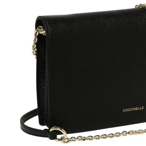 Coccinelle - Γυναικεία τσάντα Ώμου/Χιαστί Dandy E5S00550201-001 Μαύρο E5S00550201-001