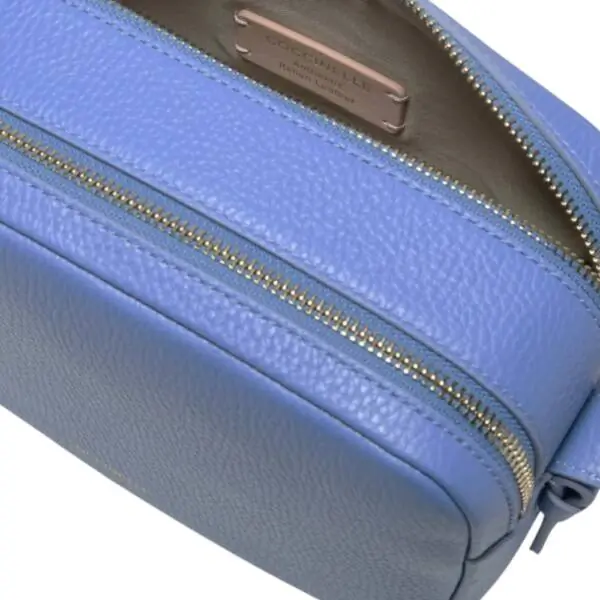 Coccinelle - Γυναικεία τσάντα Χιαστί Malory Small E1R1K150101-B36 Γαλάζιο E1R1K150101-B36