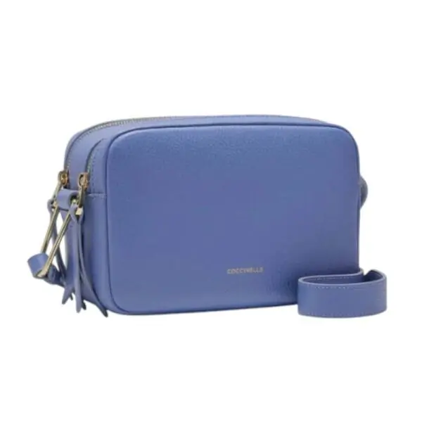 Coccinelle - Γυναικεία τσάντα Χιαστί Malory Small E1R1K150101-B36 Γαλάζιο E1R1K150101-B36