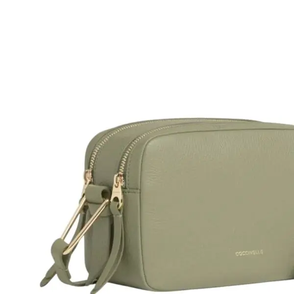 Coccinelle - Γυναικεία τσάντα Χιαστί Malory Small E1R1K150101-G77 Πράσινο Ανοιχτό E1R1K150101-G77