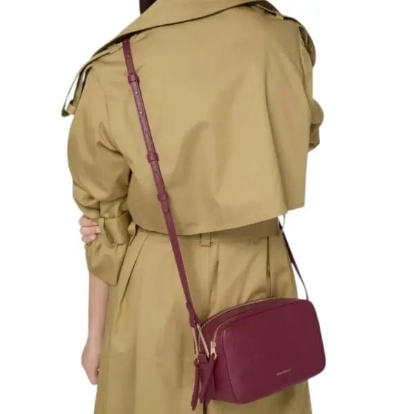 Coccinelle - Γυναικεία τσάντα Χιαστί Malory Small E1R1K150101-R52 Μπορντό E1R1K150101-R52