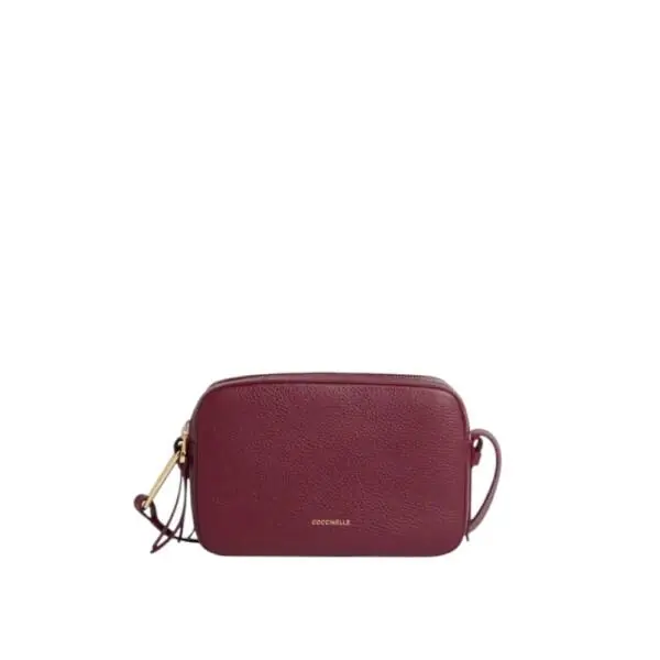 Coccinelle - Γυναικεία τσάντα Χιαστί Malory Small E1R1K150101-R52 Μπορντό