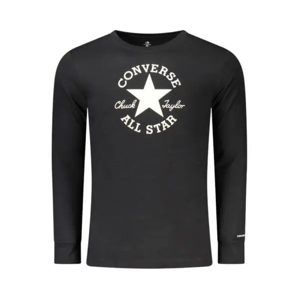 Converse - Παιδικό Μακρυμάνικο T-Shirt 9CG400-023 Μαύρο