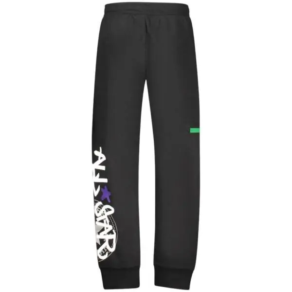 Converse - Παιδικό Παντελόνι Φόρμας Zipper Pocket Jogger 9CC244-023 Μαύρο 9CC244-023