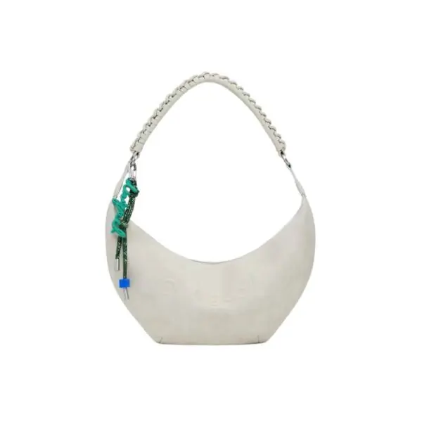 Desigual - Γυναικεία Τσάντα Ώμου Half Logo Zante 25WAXPB3-6006 Μπεζ