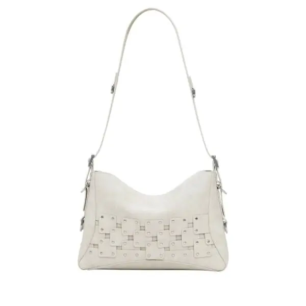 Desigual - Γυναικεία Τσάντα Ώμου New Patch 2 Piedra 25WAXPBR-6006 Μπεζ 25WAXPBR-6006