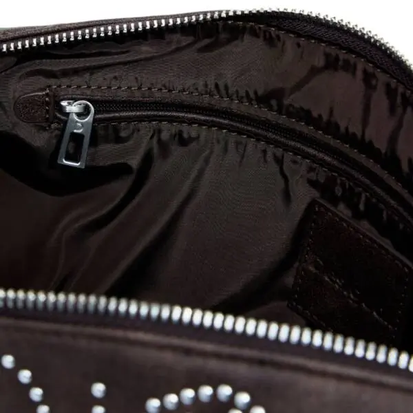 Desigual - Γυναικεία Τσάντα Ώμου Poker Face Munste 25WAXP33-6009 Καφέ 25WAXP33-6009