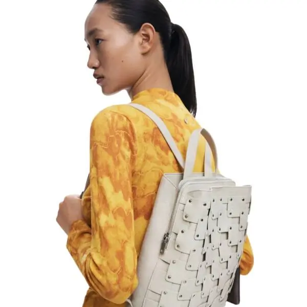 Desigual - Γυναικεία Τσάντα Πλάτης NEW PATCH 1 PIEDRA 25WAKP40-6006 Μπεζ 25WAKP40-6006