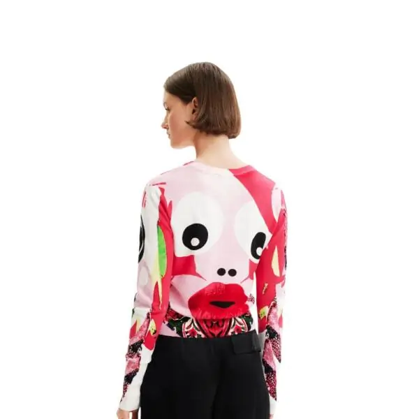 Desigual - Γυναικείο Πουλόβερ 23SWJF20-3049 Πολύχρωμο 23SWJF20-3049