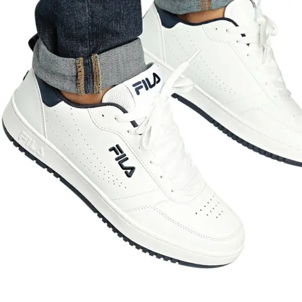 Fila - Ανδρικά Sneakers Rega FFM0308-13427 Λευκό/Μπλε FFM0308-13427