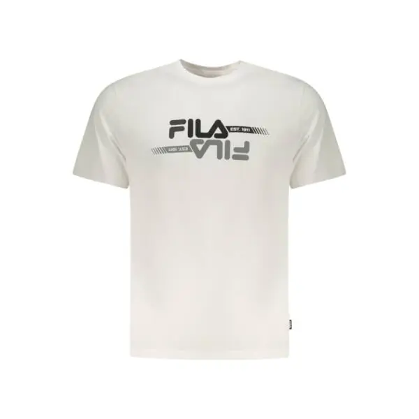 Fila - Ανδρικό T-shirt Manta FAM1126-10001 Λευκό