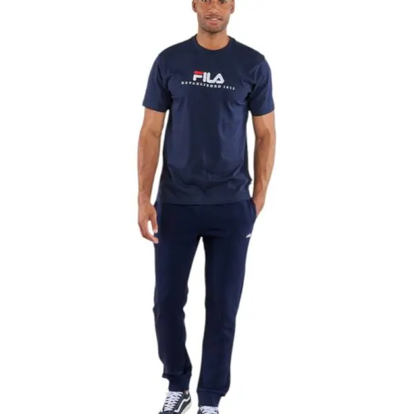 Fila - Ανδρικό Παντελόνι Φόρμας Lunigo FAM0878-50004 Μπλε