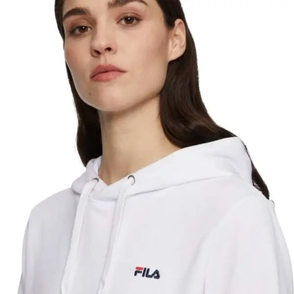 Fila - Γυναικεία Μπλούζα Με Κουκούλα Lierna FAW1054-10001 Λευκό FAW1054-10001