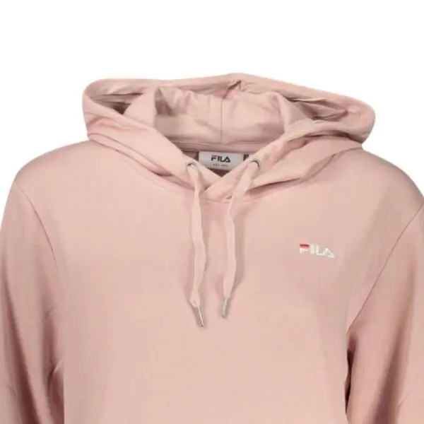 Fila - Γυναικεία Μπλούζα Με Κουκούλα Lierna FAW1054-40029 Ροζ FAW1054-40029