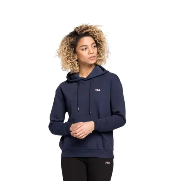 Fila - Γυναικεία Μπλούζα Με Κουκούλα Lierna FAW1054-50004 Μπλε