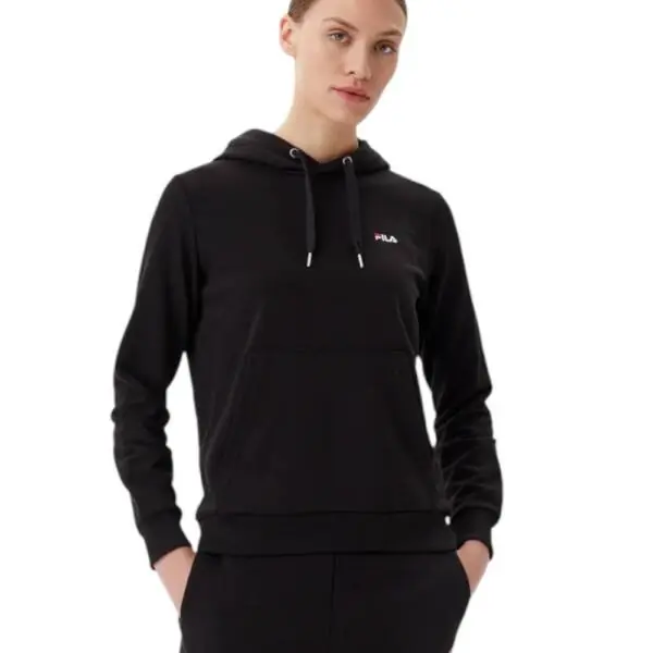 Fila - Γυναικεία Μπλούζα Με Κουκούλα Lierna FAW1054-80010 Μαύρο