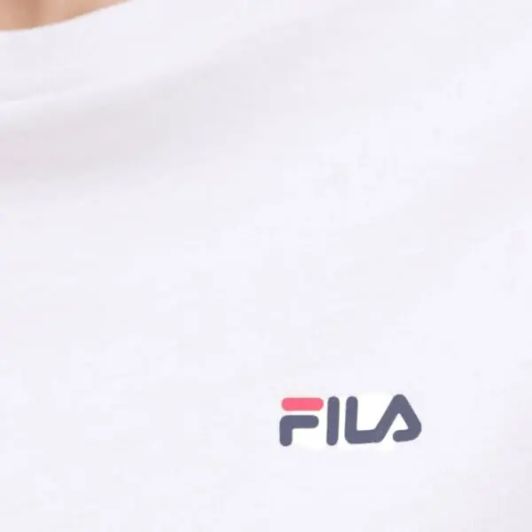 Fila - Γυναικείο Αθλητικό Κοντομάνικο T-shirt Lignano FAW1053-10001 Λευκό FAW1053-10001