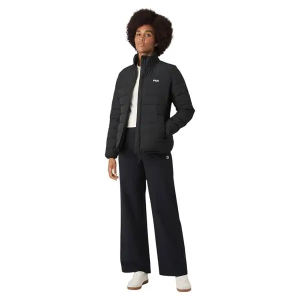 Fila - Γυναικείο Μπουφάν Revello Regular Lightweight FAW1220-80010 Μαύρο FAW1220-80010