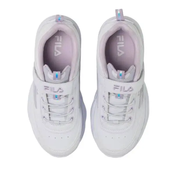 Fila - Παιδικά Sneakers Skye V Kids FFK0268-13078 Λευκό/Ροζ FFK0268-13078