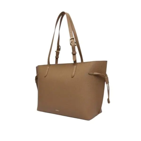 Furla - Γυναικεία Δερμάτινη Τσάντα Ώμου Ava M WB02069-BX4329-4619S Καφέ WB02069-BX4329-4619S