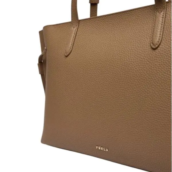 Furla - Γυναικεία Δερμάτινη Τσάντα Ώμου Ava M WB02069-BX4329-4619S Καφέ WB02069-BX4329-4619S