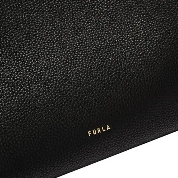Furla - Γυναικεία Δερμάτινη Τσάντα Ώμου Ava Tote L WB02001-BX4329-3924S Μαύρο WB02001-BX4329-3924S