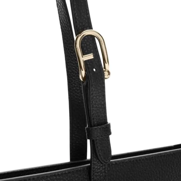 Furla - Γυναικεία Δερμάτινη Τσάντα Ώμου Ava Tote L WB02059-BX4329-3924S Μαύρο WB02059-BX4329-3924S